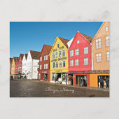 Bergen, Noorwegen, winkels en winkels Briefkaart (Voorkant)