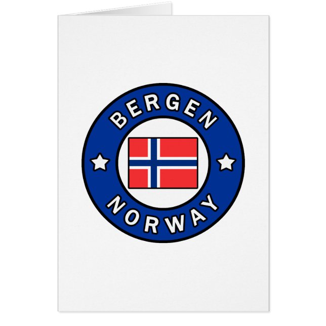 Bergen Norvège (Devant)