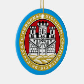 Bergen Norvège* Ornement de Noël (Droite)