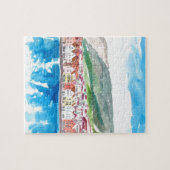 Bergen Norway Old Bryggen Harbour Seot Legpuzzel (Horizontaal)