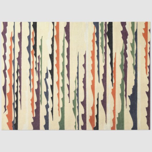 Bergen op afstand tissuepapier (Voorkant)