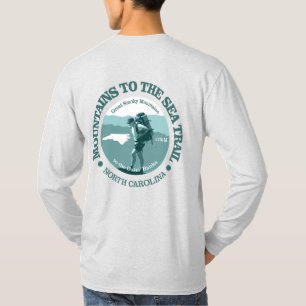 Bergen op het spoor van het Zee (T) T-shirt