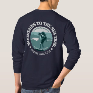 Bergen op het spoor van het Zee (T) T-shirt