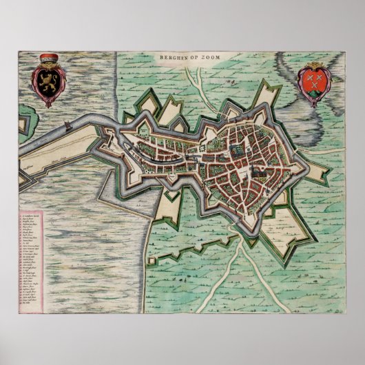 Bergen op Zoom Poster (Voorkant)