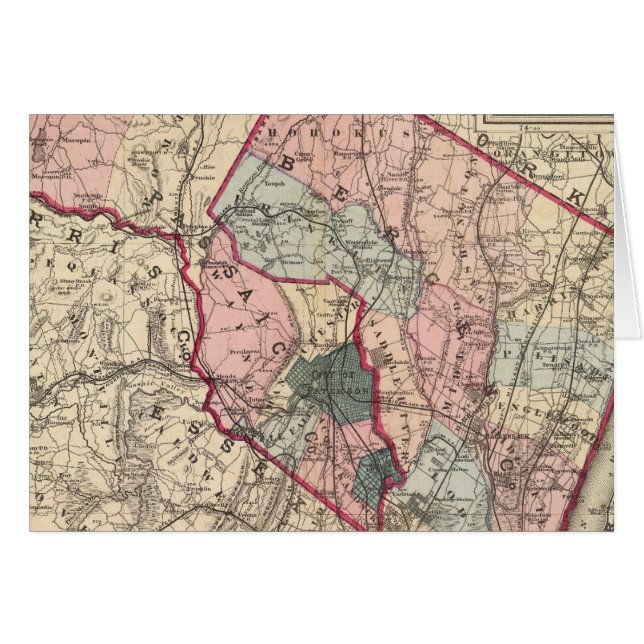 Bergen, Passaic Cos, NJ (Devant horizontal)