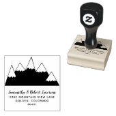 Bergen retouradres 	rubberstempel (Gestempeld)