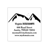 bergen Rubber Stamp Rubberstempel (Afrduk)