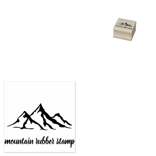 Bergen Rubberstempel (Gestempeld)