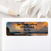 Bergen Sky Wolken Wilderness Landschap landschap Etiket (Insitu)