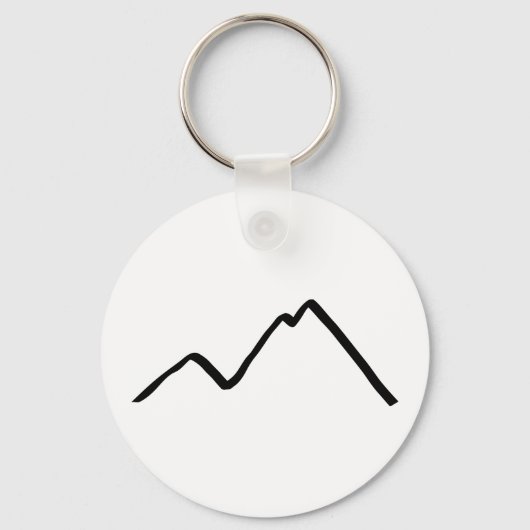 Bergen Sleutelhanger (Voorkant)