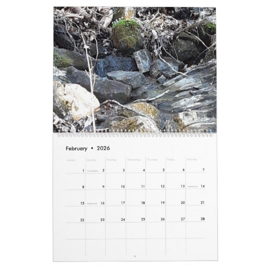 Bergen van Appalachia Kalender (Feb 2026)