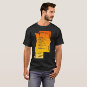 Bergen van de Cascade Range T-shirt (Voorkant volledig)