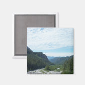 Bergen van de St. Helens. Magneet (Voorkant / Achterkant)