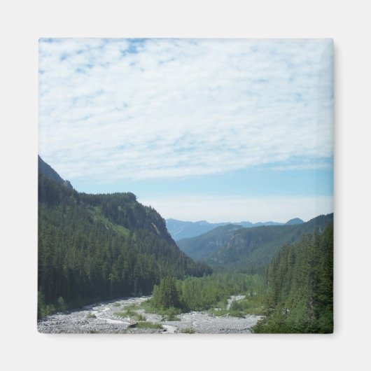 Bergen van de St. Helens. Magneet (Voorkant)