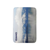 Bergen van het meer badmat (Voorkant Verticaal)