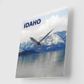 Bergen van het meer vierkante klok (Hoek)