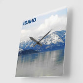 Bergen van het meer vierkante klok (Hoek)