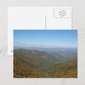 Bergen van North Carolina Briefkaart (Voorkant / Achterkant)