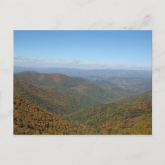 Bergen van North Carolina Briefkaart