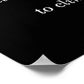 Bergen van waarheid - Nietzsche quote - kunstdruk Poster (Hoek)