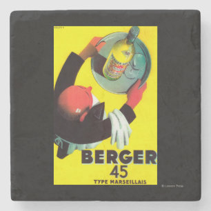 Berger 45  posterEuropa Stenen Onderzetter
