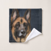 BERGER ALLEMAND    (Gant de toilette)