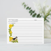 Berger allemand : De la carte de recettes de la cu (Debout devant)