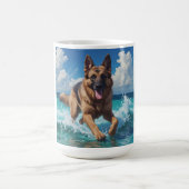 Berger allemand Elégant café Mug (Centre)