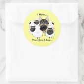 Berger Allemand - Je Trouve...Donc Je Suis Sticker (Sac)