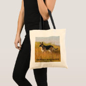 Berger allemand photo sur le Sac fourre-tout (Devant (produit))