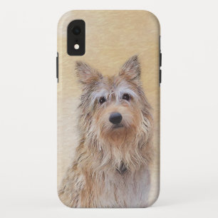 Berger Picard Painting - Cute Original Dog Art iPhone XR Hoesje