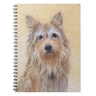 Berger Picard Painting - Cute Original Dog Art Notitieboek