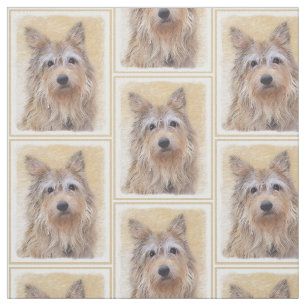 Berger Picard Painting - Cute Original Dog Art Stof