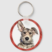 Berger Picard puppy sleutelhanger (Voorkant)