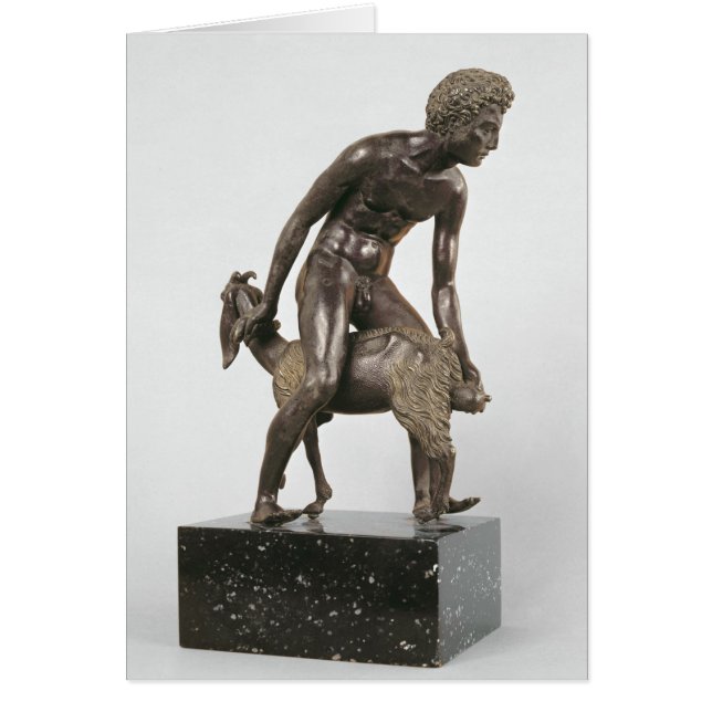 Berger traçant une chèvre (Devant)