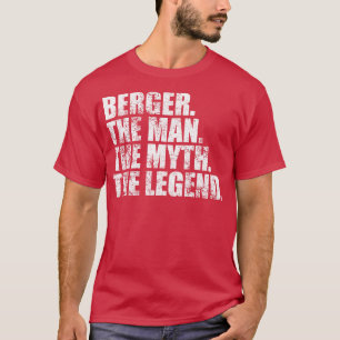 BergerBerger Achternaam Berger S T-shirt