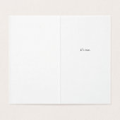 Bergers dans la nuit - Carte de fin de année (Inside Unfolded)