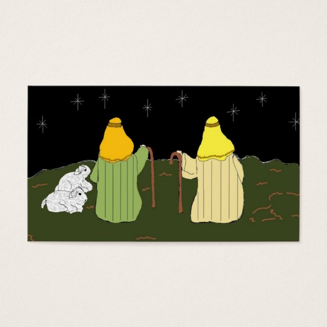 Bergers gardant leurs moutons (Devant)