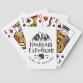 Bergexpeditiedare voor onderzoek pokerkaarten (Achterkant)