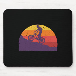 Bergfiets Kunst Voor Mannen Vrouwen Mtb Fietser Be Muismat