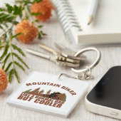 Bergfiets papa vintage sleutelhanger (Voorkant Rechts)