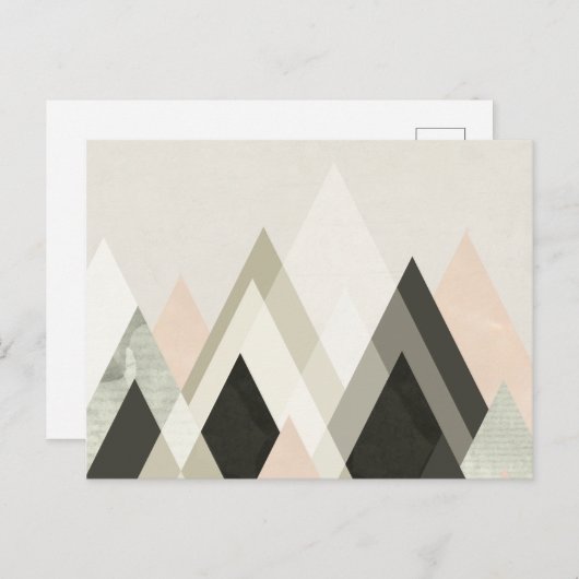 Berggebieden voorbij bergen III Briefkaart (Voorkant / Achterkant)