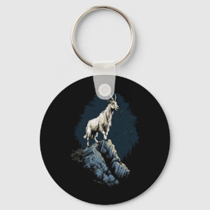 Berggeit Klimmend Dier Bergbeklimmen _2 Sleutelhanger