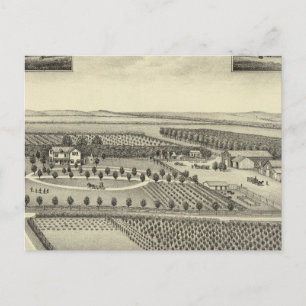 Berggren Boerderij, Nebraska Briefkaart