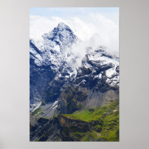 Berghelling in de Zwitserse Alpen Poster