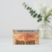 Berging klassieke vrachtwagen visitekaartje (Staand voorkant)