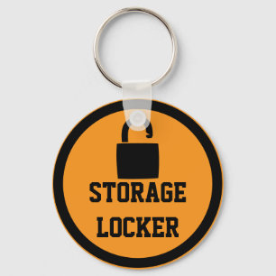 Berging Lockerkast Oranje Sleutelhanger