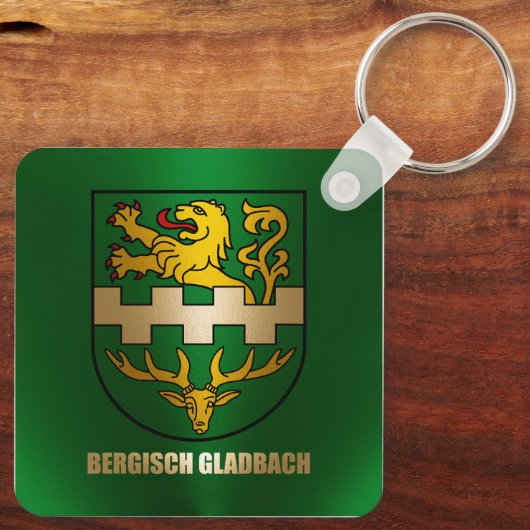 Bergisch Gladbach Sleutelhanger (Achterkant)