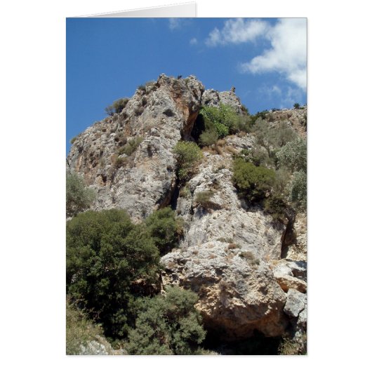 bergkaart (Voorkant)