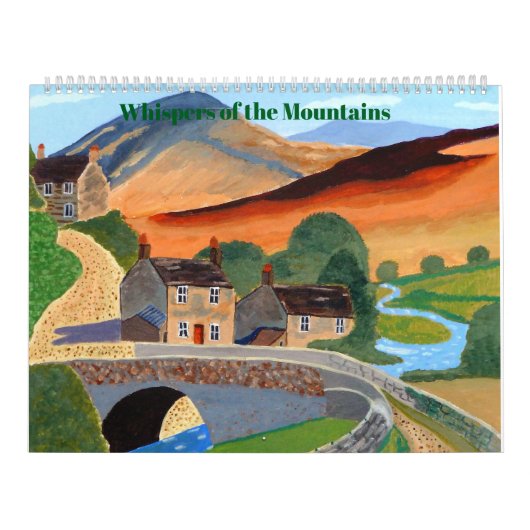 Bergkalender 2025 kalender (Hoes)